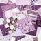 6 Pack: 12" x 12" French Lavender Paper Pad by Recollections™